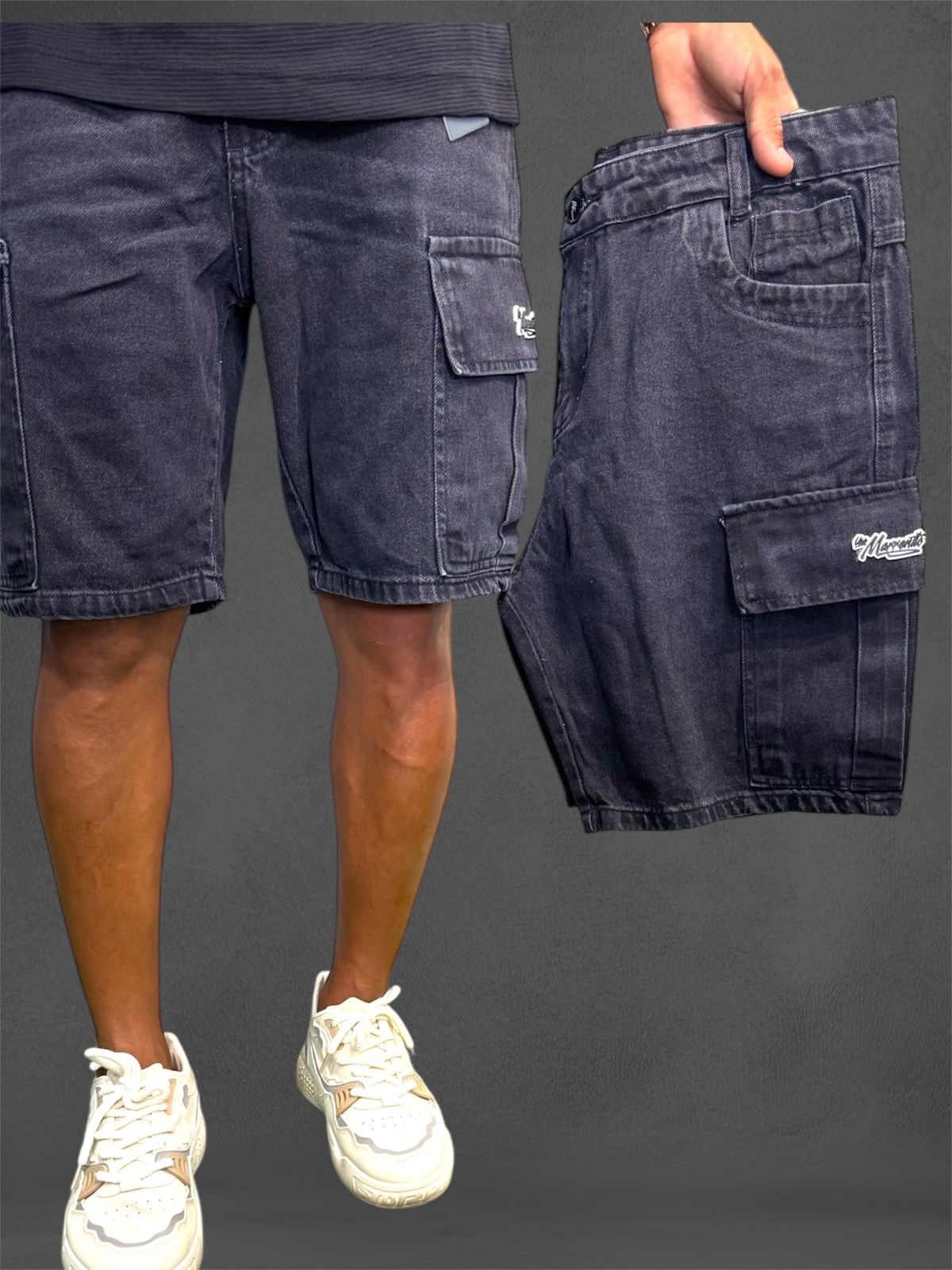 SHORT JEANS CARGO